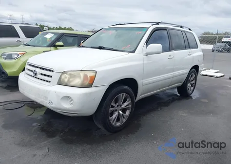 2005 Toyota Highlander z USA, uszkodzony, nr VIN JTEGD21A450110980